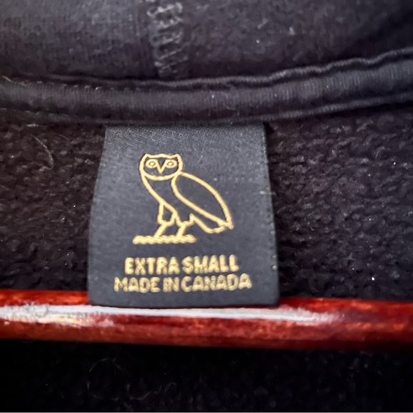 Mens OVO Flag Runner Pullover Hoodie Octobers Very Own - Picture 4 of 8